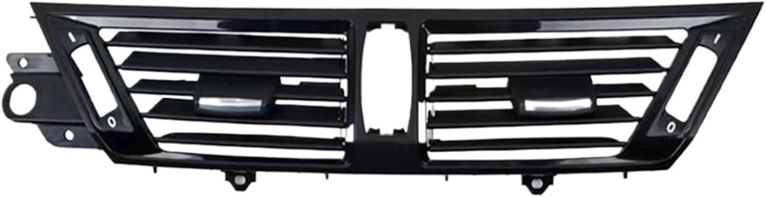RHD Car Intertior Center Left Right Air Conditioning Grille Outlet Panel Trim Replacement Fit For BMW X1 E84 2010-2015 64229258355(Central Piano Black)