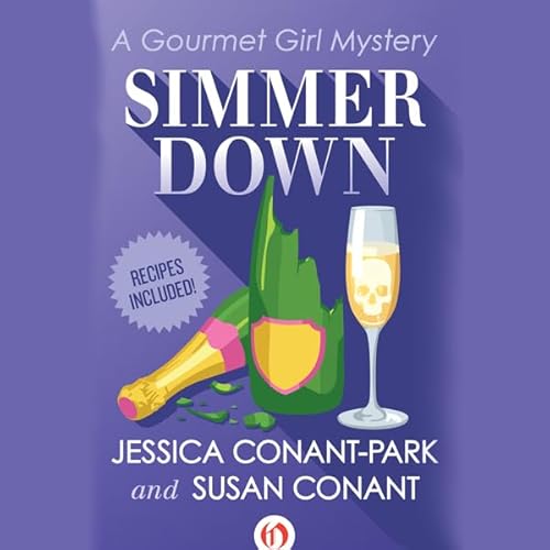 Simmer Down Audiolivro Por Susan Conant capa