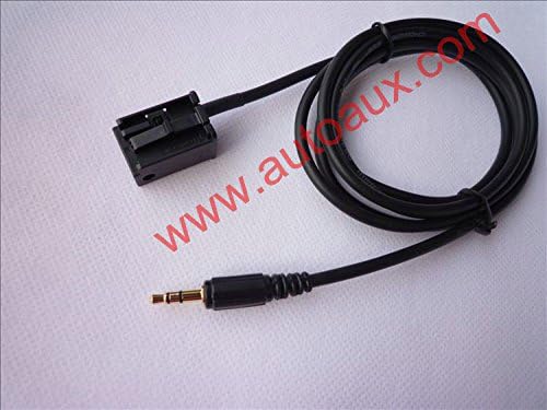 Atemk Bmaux12B Aux Input Cable For Bmw Models E60 E61