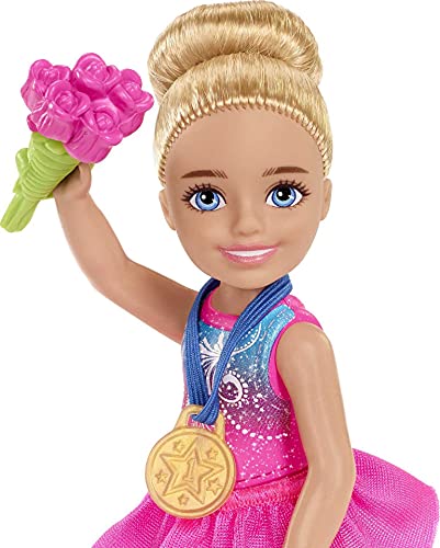 Poupée Chelsea Patinage Artistique Mattel HCK68 – Tenue Incluse, 4 Accessoires, Dès 3 Ans - vue 5