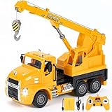 DOUBLE E Mack Licensed RC Crane Truck, 2.4GHz Remote Control...