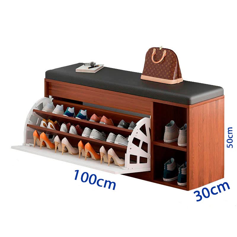Reviews y listado de Zapateras de madera listamos los 10 mejores. 30 Imagen adicional