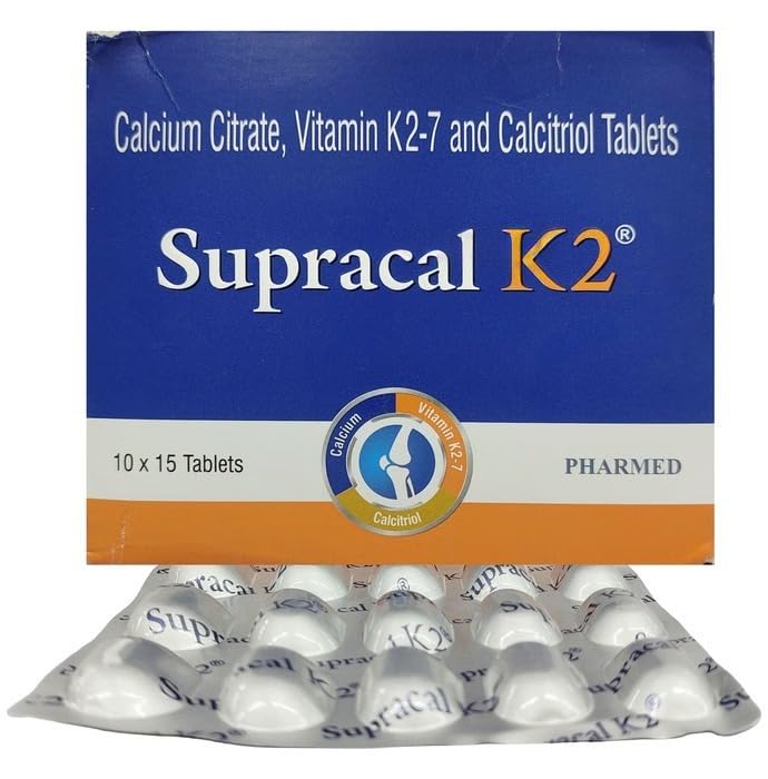 Image of Supracal-K2 - Strip of 15 Tablets