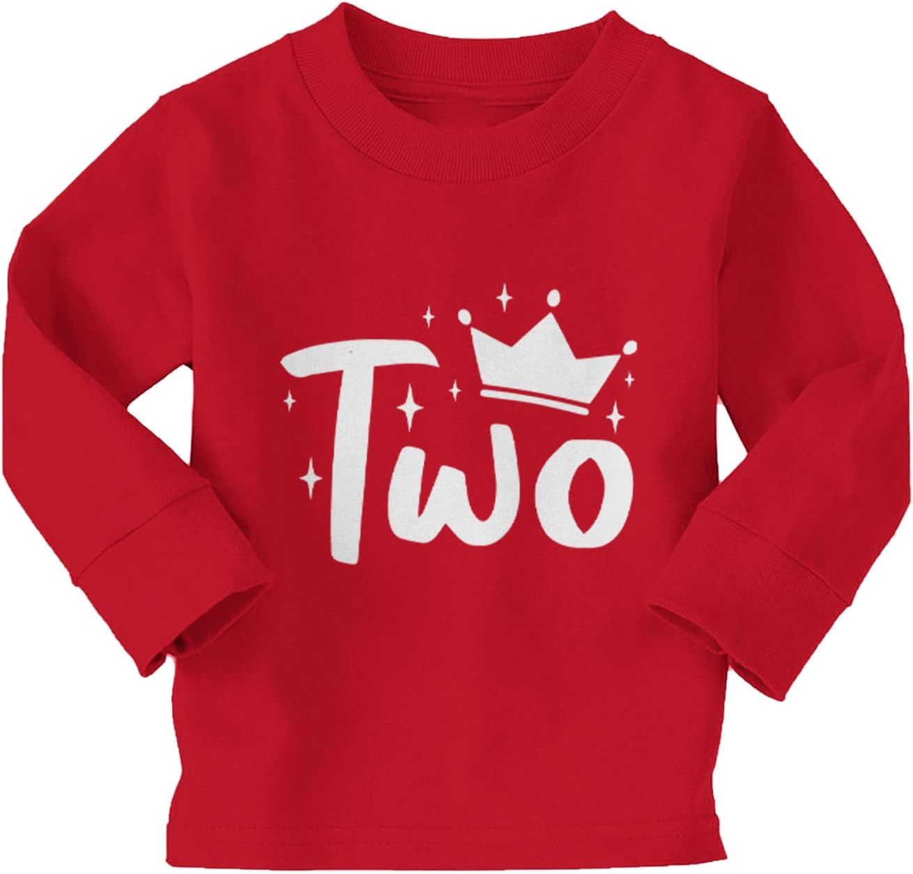 Tcombo Two with Crown - Royalty Birthday Infant/Toddler Cotton Jersey T-Shirt