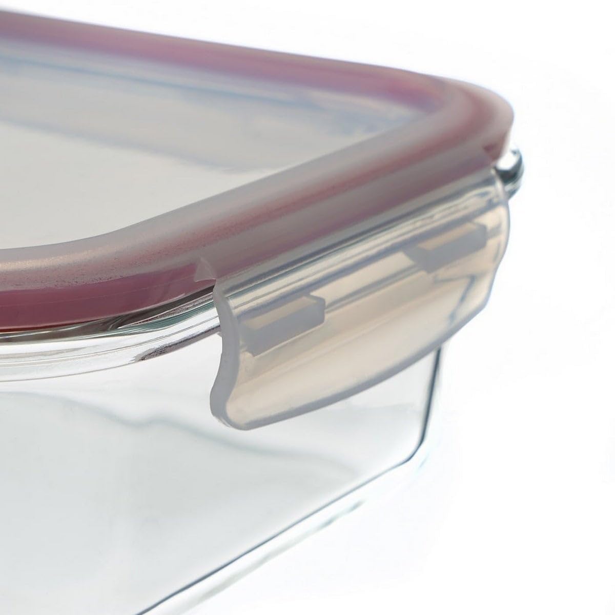 Set 12 tapers rectangulares de cristal borosilicato de 1100 ml | Con válvula de ventilación y libres de BPA. Herméticos y súper resistentes al horno, microondas o congelación.