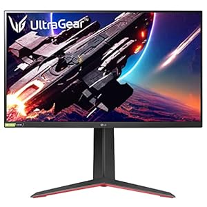 LG Ultragear QHD Nano IPS (27 inches / 68.5 cm) 165 Hz, 180 Hz 1ms, Nvidia G-Sync Compatible, FreeSync Premium, VESA Display HDR 400, HDMI, Gaming Monitor 27GP850 2560 x 1440 Pixels, Black