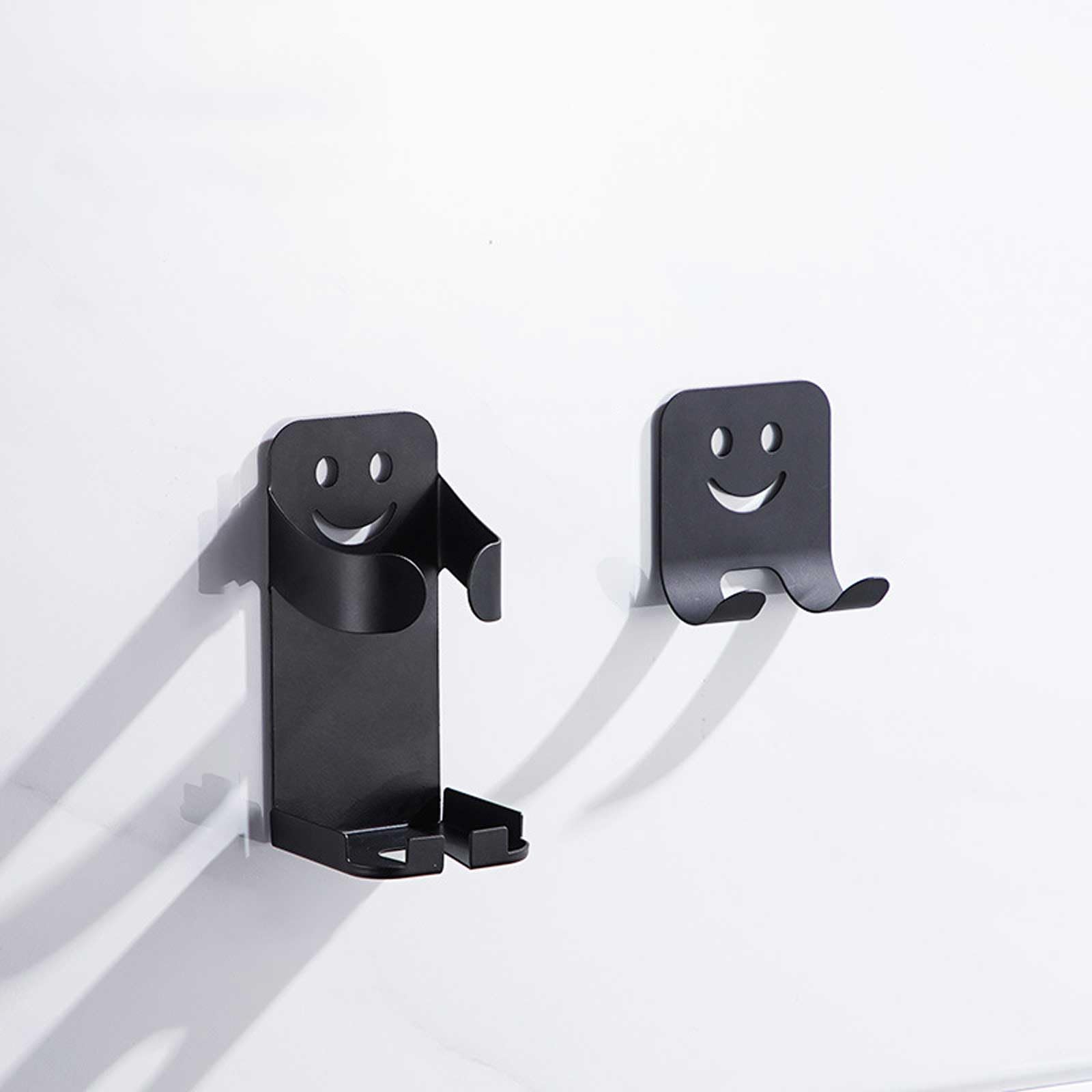 Support de rasoir électrique en acier inoxydable mural pour salle de bain