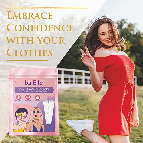 La Ella Women Double Sided Tape For Clothes Fashion Body Tape With