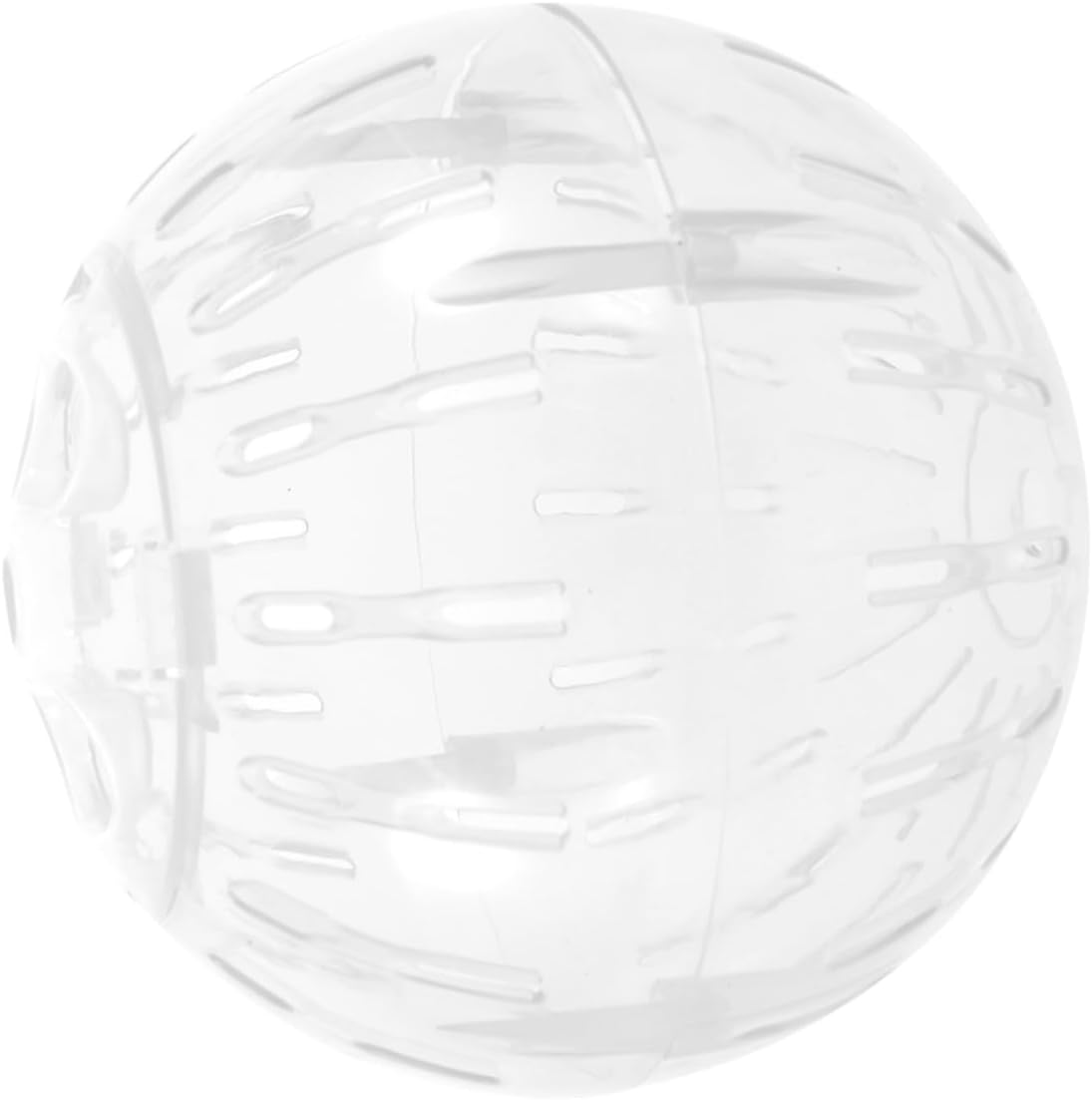 Hamster Exercise Ball for Pets Transparent Running with Ventilation for Hamsters Gerbils Guinea Pigs Detachable Easy to Clean Sturdy Safe Cage Accessory