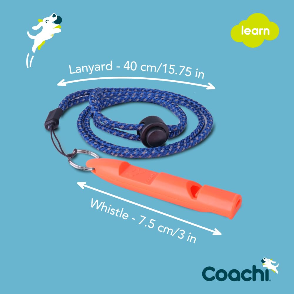 Coachi Training Whistle, Ideal for Obedience and Recall Training Strong Clear Sound, Lightweight Polymer Material and Compact - Image 4