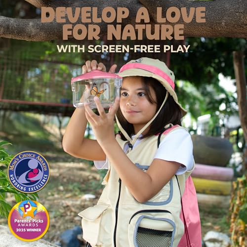 Image of Kids Explorer Kit with Safari Vest & Hat for 3-7 Year Old Boys & Girls | Cute Dress-Up Zookeeper Costume & Safari Costume for Boys & Girls - Included Adventure Guide & Scavenger Hunt