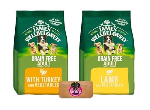 James Wellbeloved Turkey & Lamb Bundle with Kimi's Treat Bag