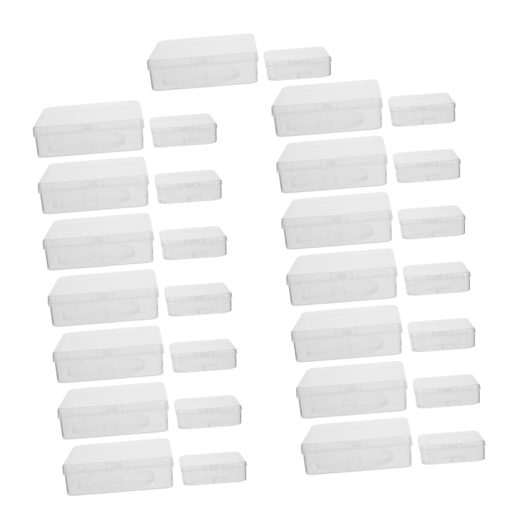 Boîte de rangement pour bijoux en polypropylène rigide de TEHAUX