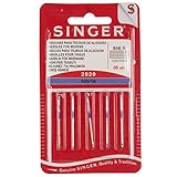 - Singer Universalnadel 2020 100/16 Nadel, Metall, Silber, 7 x 0,03 x 4 cm, 5-Einheiten