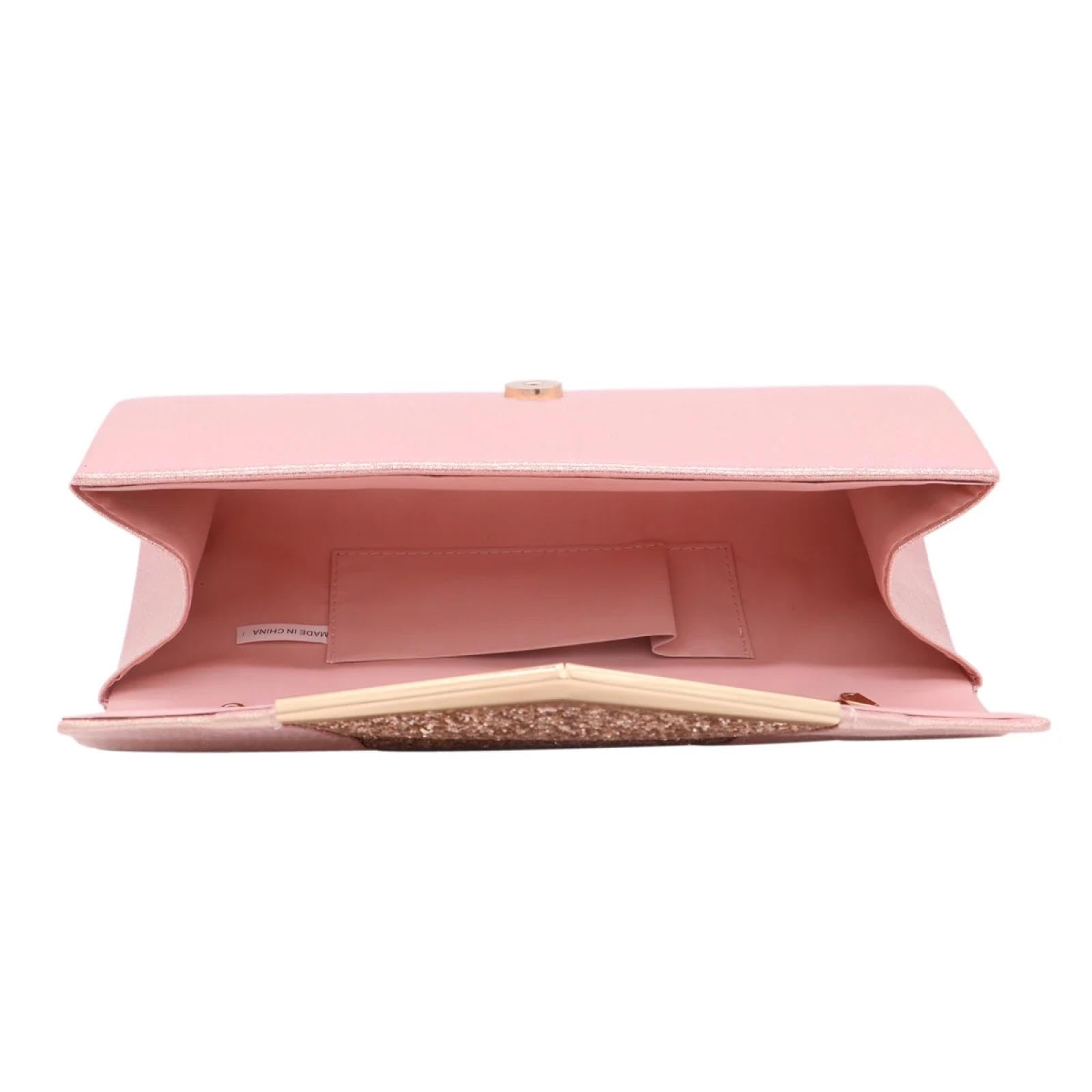 Abendtasche Damen Clutch Mode Kristall Pailletten Abend Clutch Tasche Für Frauen Party Hochzeit Clutches Geldbörse Weiblich Rosa Silber Brieftaschen Tasche Abschluss Ball