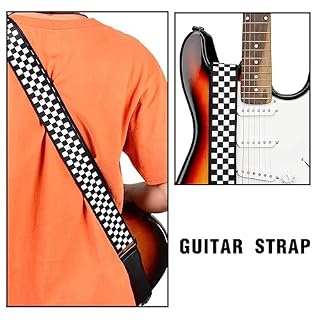 SJBAUTYO Sangles pour guitare,Sangle de Guitare Réglable en Coton Guitare,pour Guitare Folk Acoustique Électrique Guitare Basse - Les Beatles, Paul McCartney, John Lennon, RIngo Starr, George Harrison SJBAUTYO Sangles pour guitare,Sangle de Guitare Réglable en Coton Guitare,pour Guitare Folk Acoustique Électrique Guitare Basse – Image 6