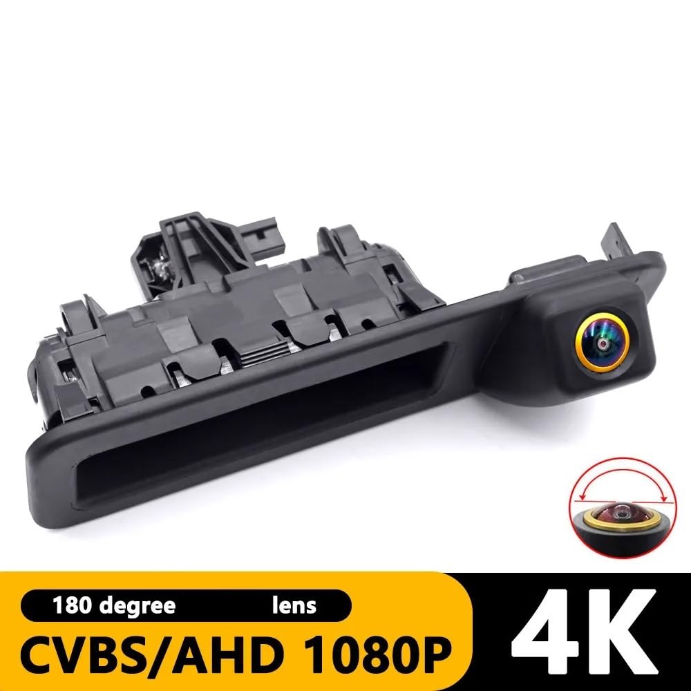 Telecamera Retromarcia Telecamera Posteriore per Veicoli 4K AHD 1080P per BMW per Serie 5 F10 F11 per Serie 3 F30 F31 F32 X3 F25 X4 F26 X5 F15 X6 F16 Retrocamera Auto(CVBS AHD 1080P)