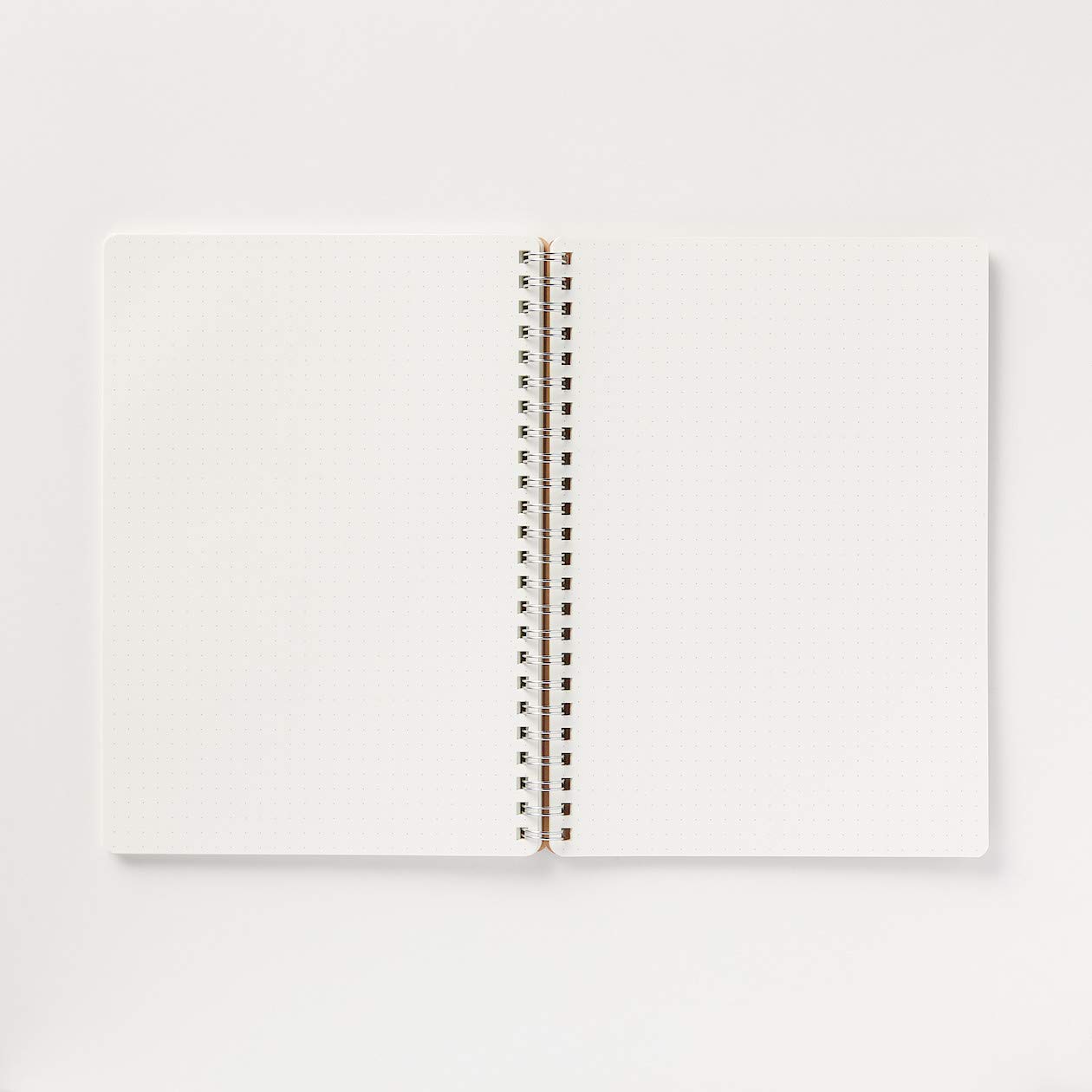 Amazon | MUJI 無印良品 ダブルリングノート ストラップ付きドット 