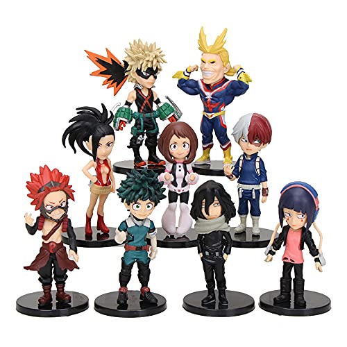 Coleção de Bonecos My Hero academia Deku Bakugo All might Boku no Hero action Figures Kit Brinquedos