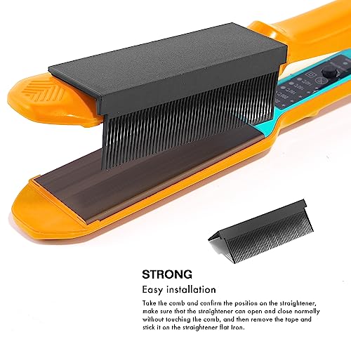 image for SAOROPEB 2 Pcs Combs Accessories Fit Hair Straightening Flat Iron - Ba