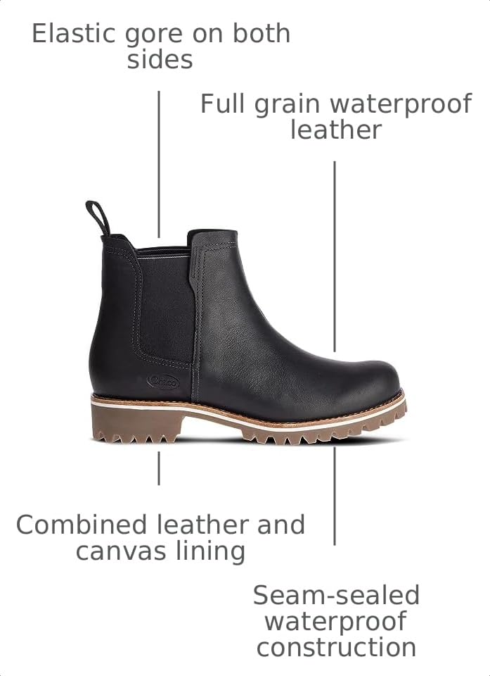 Image of Chaco womens Fields Chelsea Waterproof