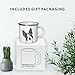 Andaz Press 11oz. Stainless Steel Dog Campfire Coffee Mug Gift, Boston Terrier Up Close, 1-Pack, Pet Animal Camp Camping Enamel Cup Modern Birthday Gift Ideas for Him Her Family