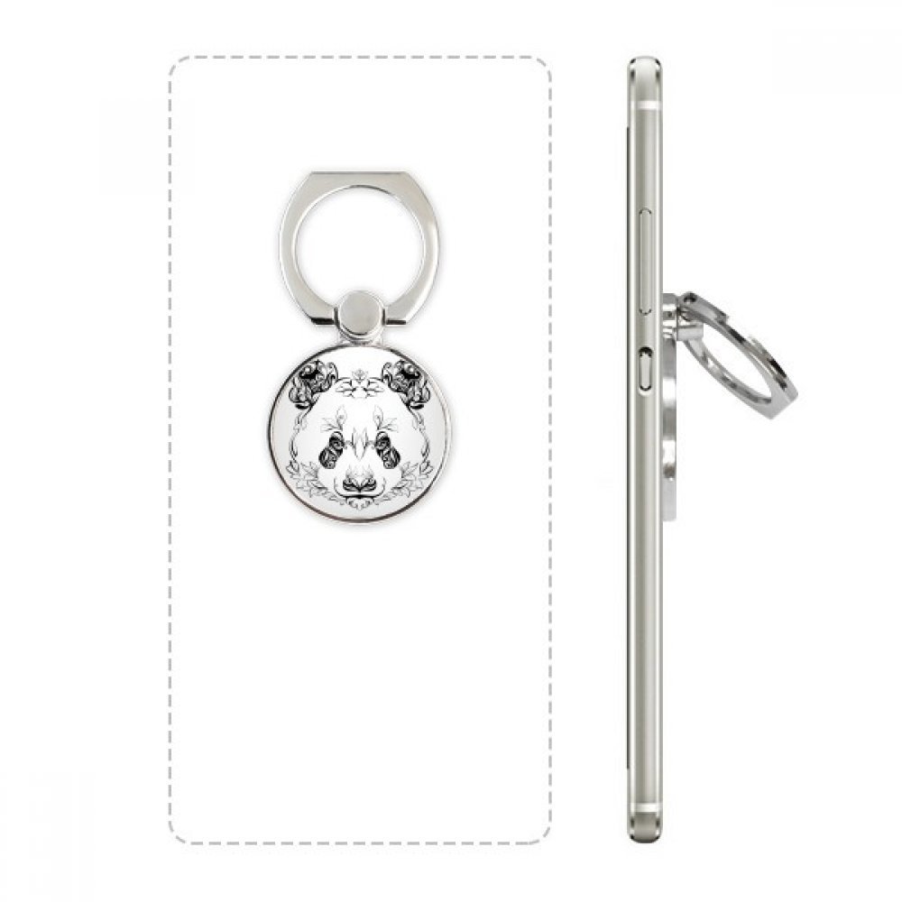 Support téléphone portable panda géant Fluffy pour bureau