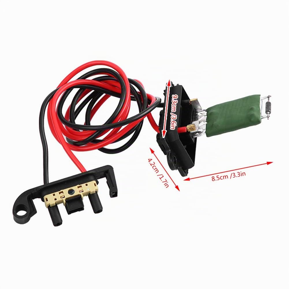 Resistencia Ventilador Renault Clio3, Resistencia de Motor de ventilador de calefactor para Renault Clio MK3 III Modus 7701209803