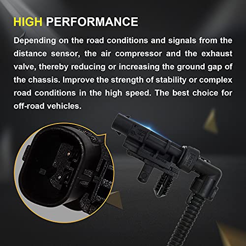 LuftMeister 84176675 Pair Rear Air Lift Shock Strut Absorber for Chevrolet Tahoe Suburban Cadillac Escalade ESV GMC Yukon XL 2015-2020 23151122 23267007 23290661