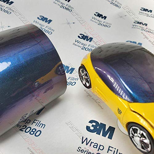 3M 1080 Gloss Flip Deep Space | GP278 | Vinyl CAR WRAP Film (Sample 3in x 5in)
