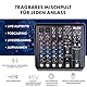 ALTO TrueMix 600 Audio Mixer mit 2 XLR-Mikrofoneingängen, USB Audio Interface und Bluetooth für Podcasting, Live-Auftritte, Recording, DJ, PC und Mac