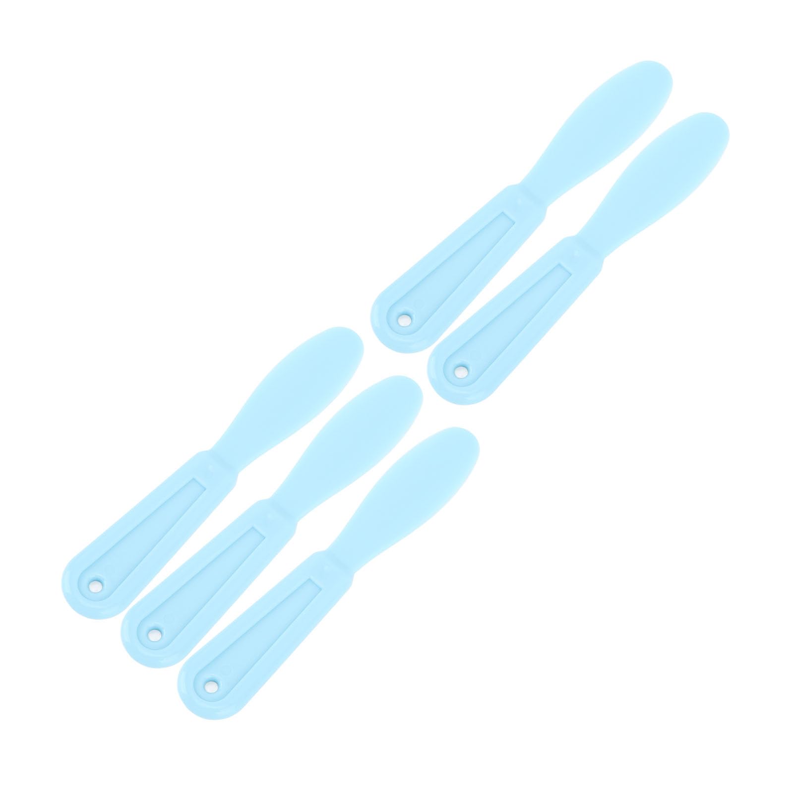 5 Pezzi Spatole per Gesso in Plastica Dentale Coltello Gesso Plastica Coltello per Miscelazione Materiali Spatole per Gesso in Alginato Coltello Posate Coltello Spatole
