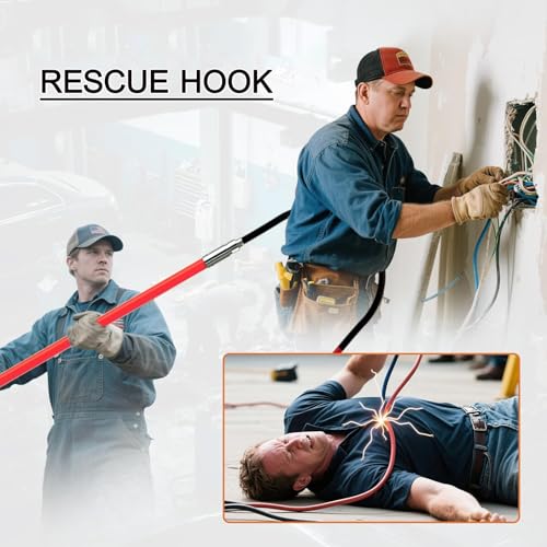 Gancho de rescate aislado con doble protección para emergencias 3