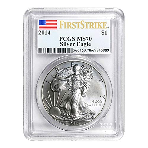 2014 American Silver Eagle First Strike $1 MS-70 PCGS