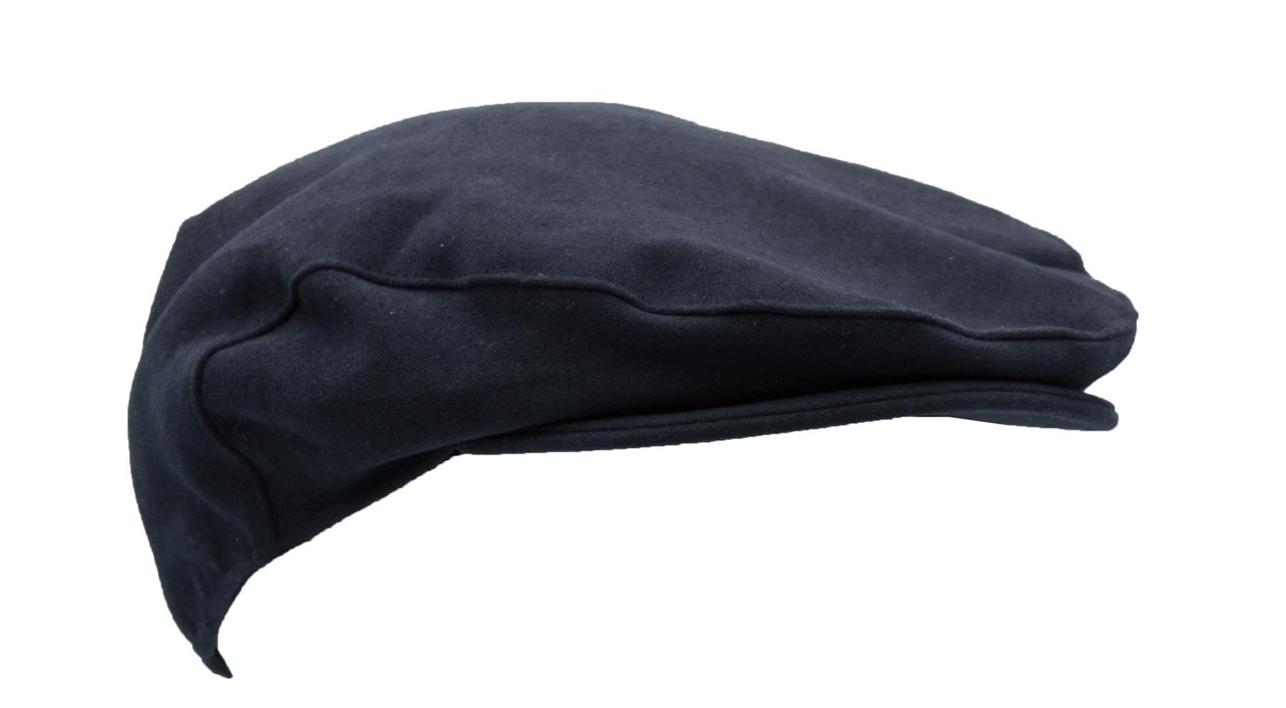 Walker And Hawkes Unisex Navy Walker & Hawkes - Moleskin Shenmore Flat Cap - Small (57Cm)
