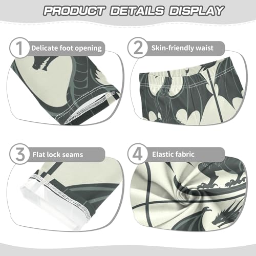 Girls Leggings Legend Dragon Toddler Girls Clothes Leggings for Girls Toddler Girls Leggings 3-4T3