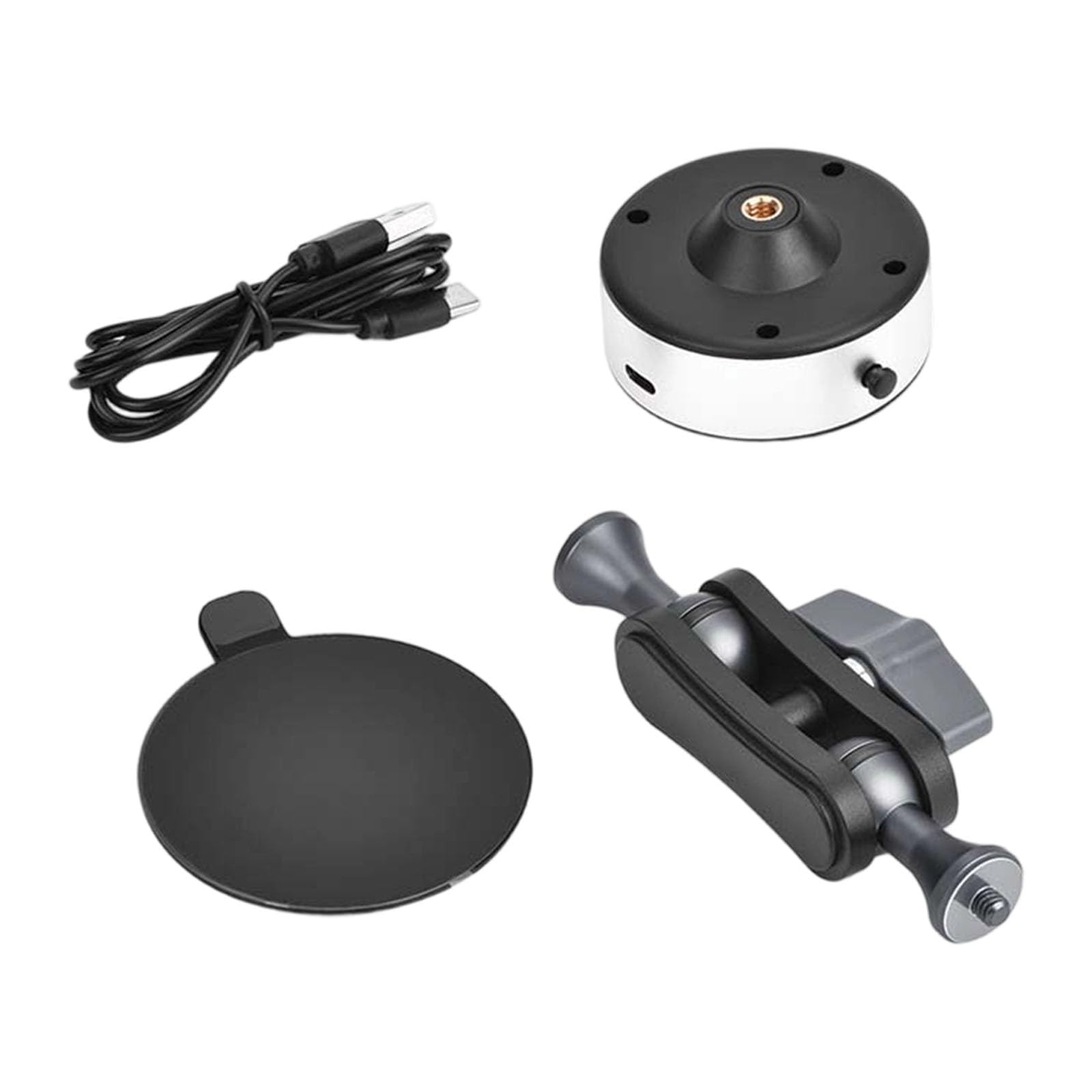Soporte ajustable multiángulo para cámara de coche con fuerte succión para POCKET4/3, toma imágenes de conducción suaves, ventosa al vacío