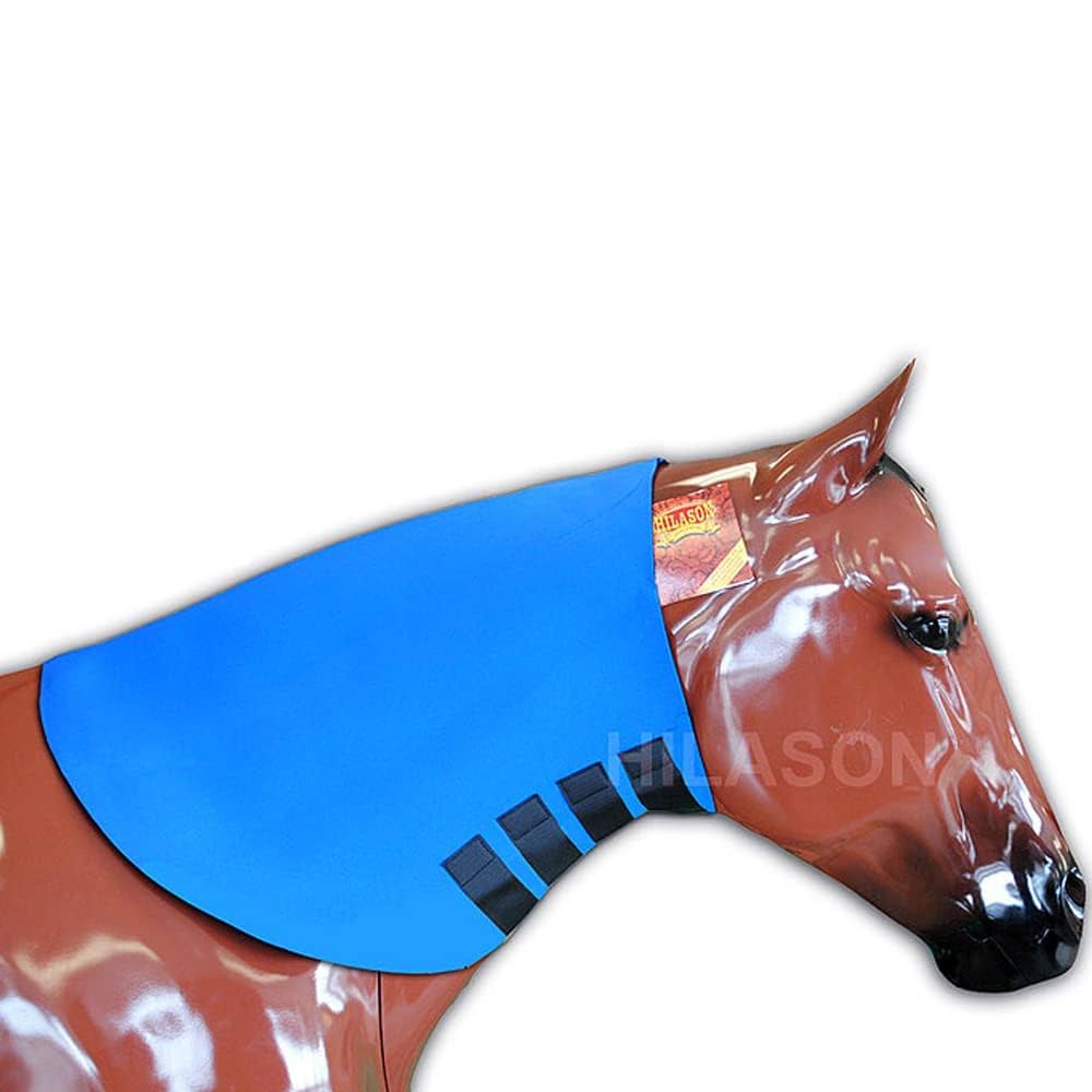 UNIVERSAL PRODUCTS　NECK SWEAT Amazon.com: HILASON Large Blue Heavy Duty Horse Neoprene