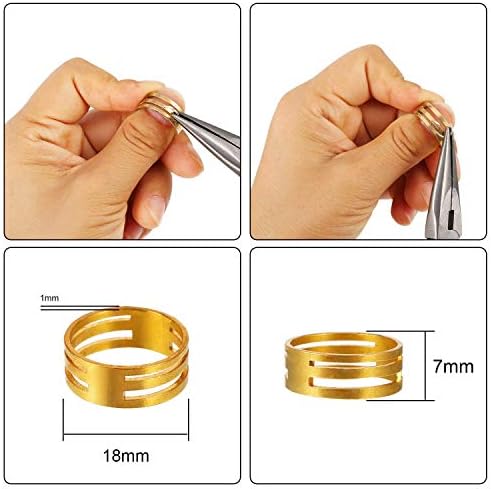 byou Jewelry Making Kit,Findings Set 912 pieces Silver Findings in Plastic Box with Plier Tweezers and Wire for Jewelry Repair Making DIY Craft Supplies