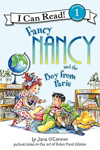 Fancy Nancy and the Boy from Paris: A Fun Picture Book for Kids (Ages 4-8) About a New Boy, School, and Fancy Expectations (I Can Read Level 1) image 2