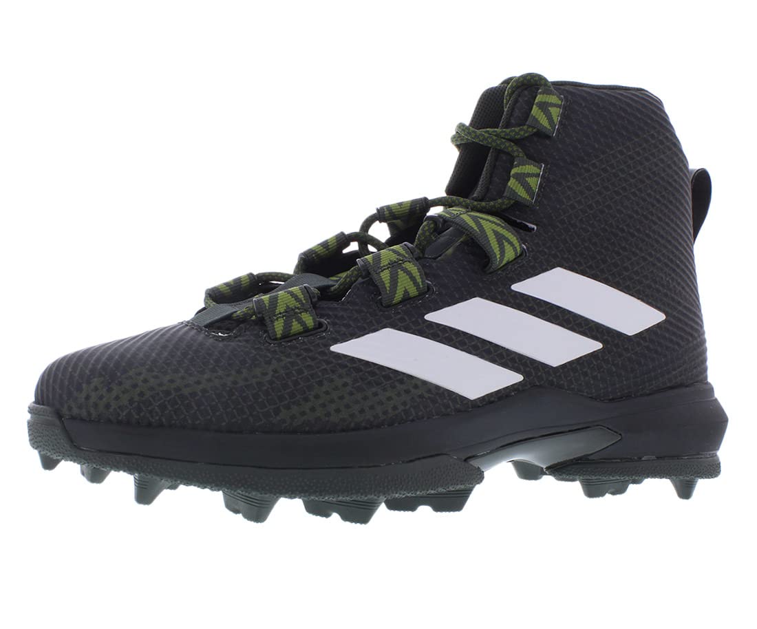 adidas Sm Freak Torsion High Mens Shoes Size 18, Color: Black/White/Green