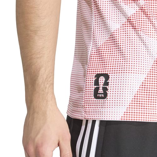 Adidas Men's Canada Jersey, White/Vivid Red, Large - image 4