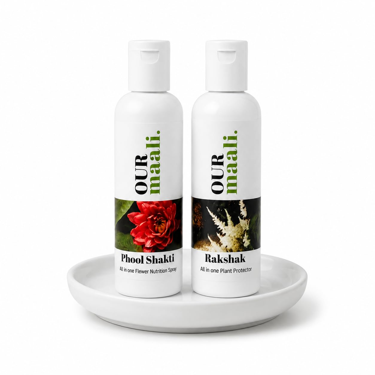 Phool Shakti & Rakshak Plant Care Combo 100ml | Flower Nutrition Spray, All-in-One Protector, Home & Balcony Garden, Liquid Formula, 2 Bottle Combo-image-23