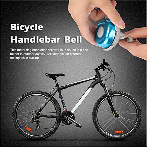 Andoer Guiador de bicicleta Sinos de metal Buzina de sinos de bicicleta Buzina de sinos de bicicleta