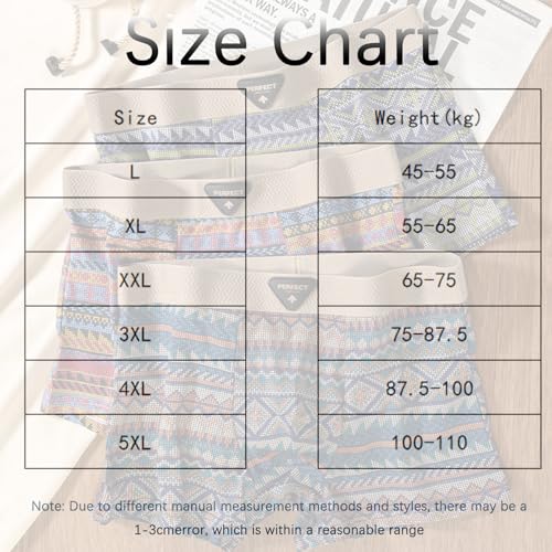 Men's Premium Cotton Boxer Briefs,Men's Boxer Brief Underwear,Retro Pattern Design,Breathable Mesh Underwear for Men2