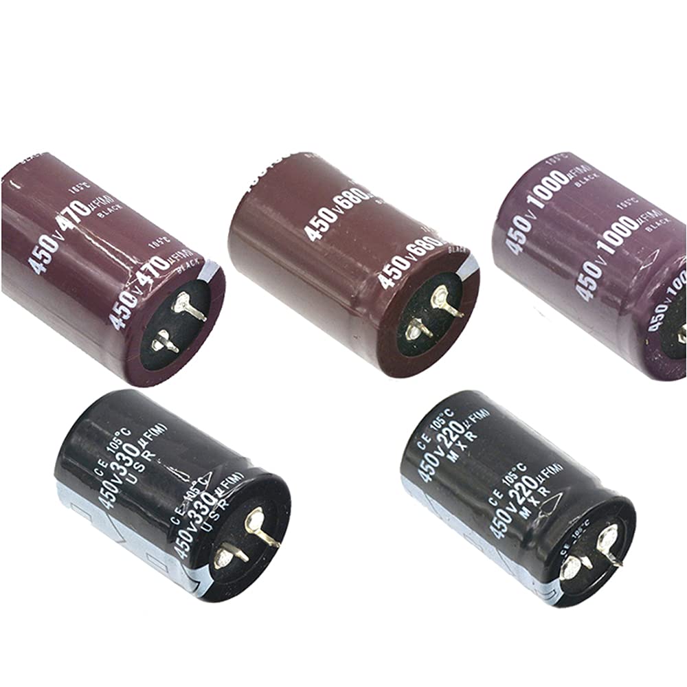 2 Pz 330uF 250V 330MFD 250Volt Condensatore Elettrolico In Alluminio 18*35mm Radiale 330 Mf250v 330 Uf250v 250 V330mf 250 V330uf - Foto 8