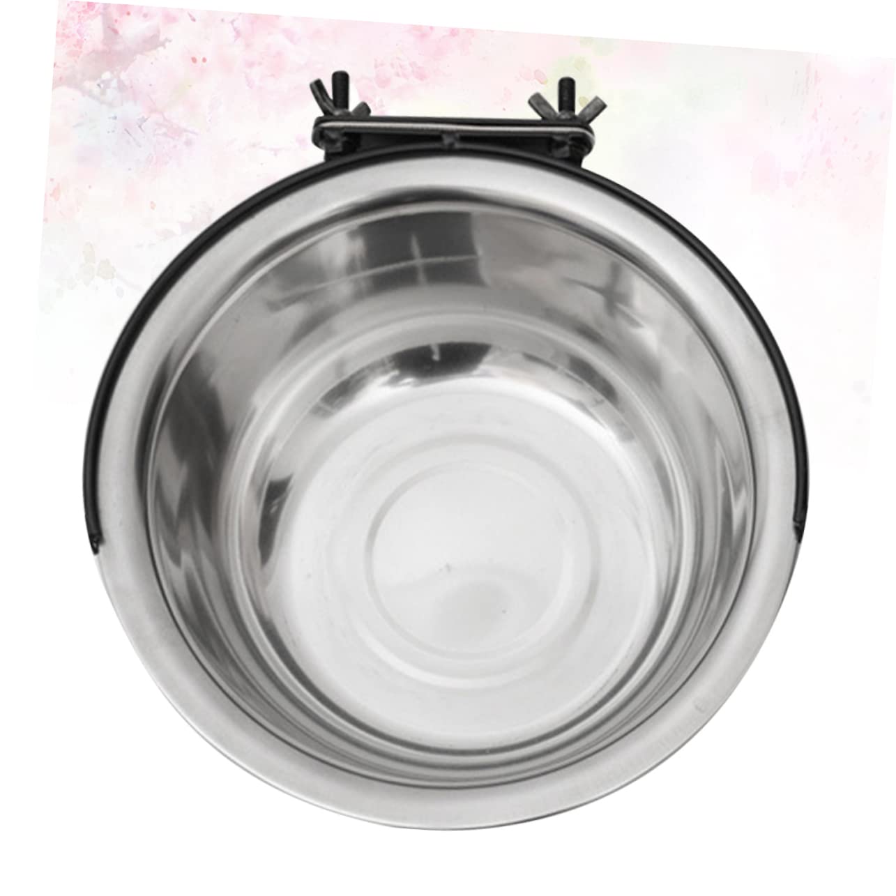 1pieza Tazón Antivuelco para Perros De Acero Inoxidable Comedero Elevado para Mascotas para Comida y Agua Fácil De Instalar y Limpiar Accesorio para Perros y Gatos