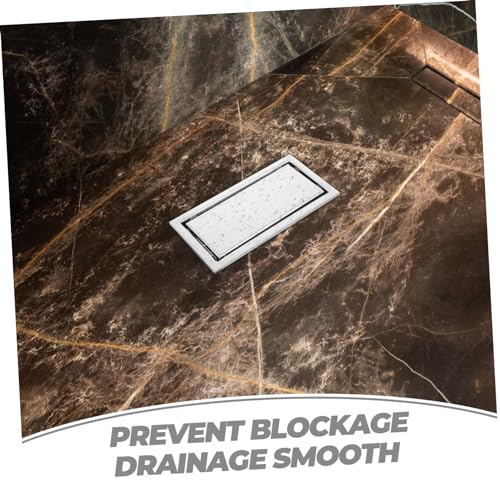 Drain linéaire en acier inoxydable anti-odeurs pour rénover une douche