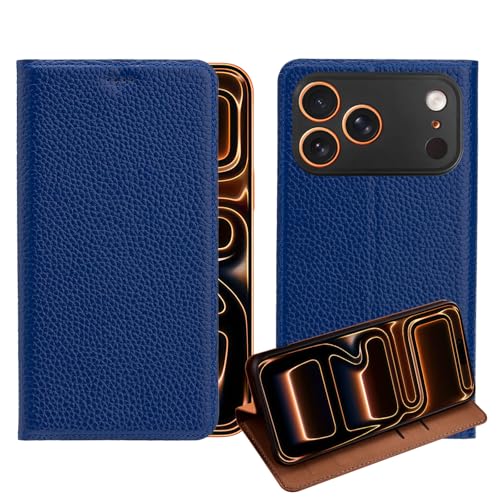 for iPhone XS Case Real Genuine Leather Oil Wax Top Grain Pebbled Leather Pattern Case Business Magnetic Flip Cover with Card Sl