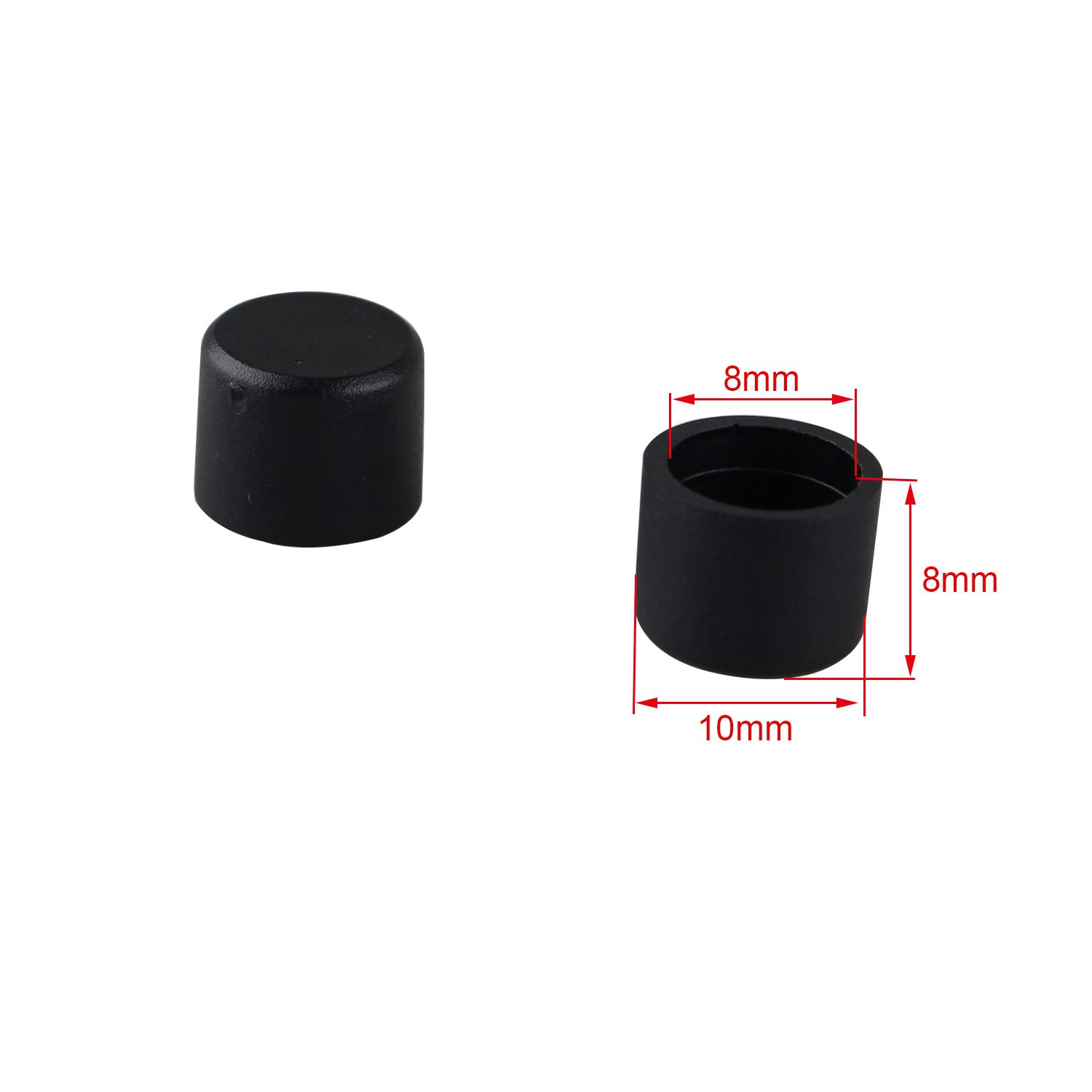 10 Tappi Antipolvere RCA Placcati Oro - Proteggono Da Interferenze E Rumore - 4